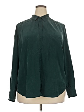 J.Crew Long Sleeve Silk Top (view 1)
