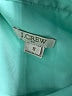 J.Crew Factory Store 100% Polyester Teal Sleeveless Blouse Size 8 - photo 7