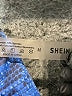 Shein Print Blue Swimsuit Top Size M - photo 3