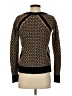Club Monaco Houndstooth Brown Pullover Sweater Size XS - photo 2
