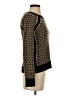 Club Monaco Houndstooth Brown Pullover Sweater Size XS - photo 4