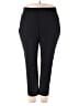 Catherines Stripes Black Dress Pants Size 22WP - photo 1