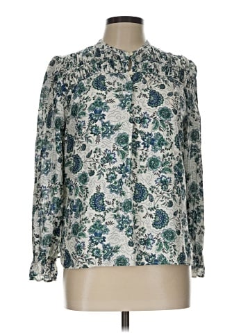 Ann Taylor LOFT Long Sleeve Blouse (view 1)