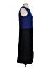 St. John Color Block Blue Casual Dress Size 4 - photo 4