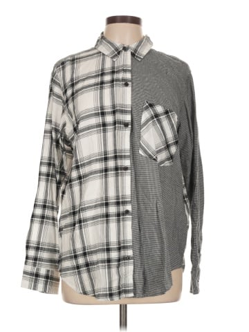 Abercrombie & Fitch Long Sleeve Button-Down Shirt (view 1)