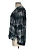 Gypsy 05 100% Viscose Tie-dye Blue Gray 3/4 Sleeve Blouse Size L - photo 5