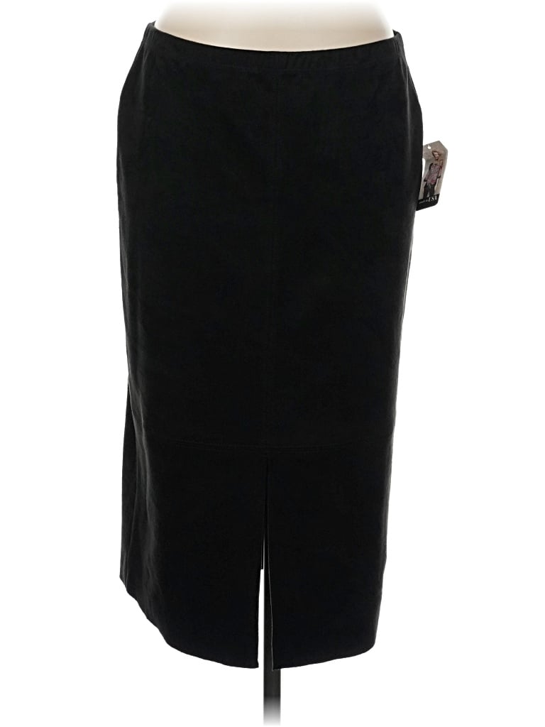 Pre-owned Karen Kane Formal Skirt In Black