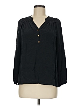 Lilly Pulitzer Long Sleeve Silk Top