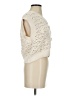 MNG Ivory Sweater Vest Size S - photo 4