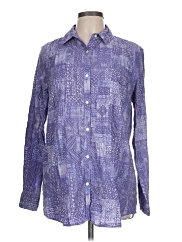 J. McLaughlin Long Sleeve Button-Down Shirt (view 1)