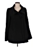 Rebecca Taylor 100% Cotton Black Coat Size 6 - photo 1