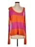 Kensie Stripes Orange Pullover Sweater Size S (estimated) - photo 1
