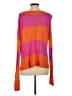 Kensie Stripes Orange Pullover Sweater Size S (estimated) - photo 2