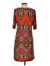 Studio 1 Paisley Red Casual Dress Size S - photo 2