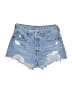Levi's 100% Cotton Blue Denim Shorts Size 27 waist - photo 1