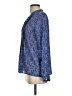HD in Paris 100% Polyester Blue Long Sleeve Blouse Size 2 - photo 5