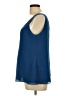 Nine West 100% Polyester Blue Sleeveless Blouse Size 10 - photo 5