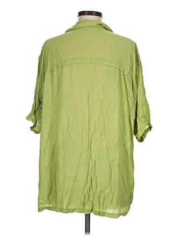 Urban Outfitters 3/4 Sleeve Button-Down Shirt (view 2)