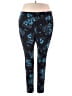 Torrid Print Blue Active Pants Size 3X Plus (3) - photo 1