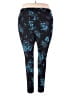 Torrid Print Blue Active Pants Size 3X Plus (3) - photo 2