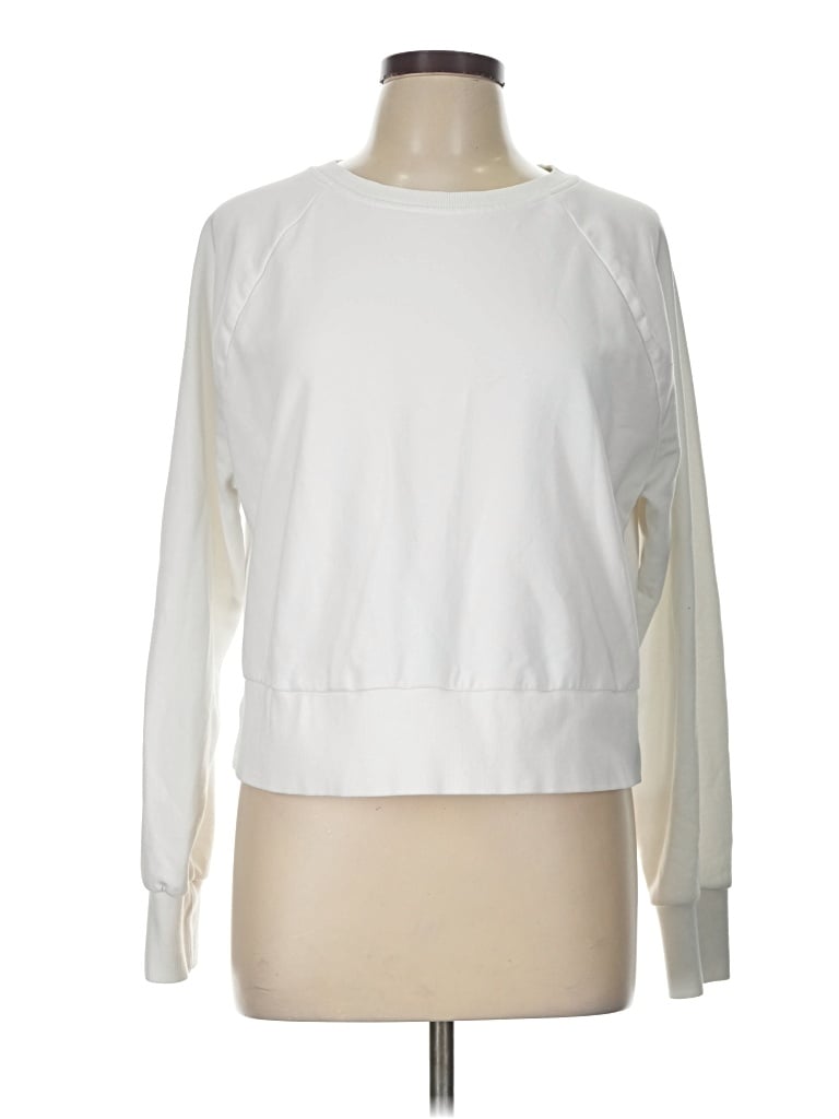 Pre-owned All In Motion Long Sleeve T-shirt In Ivory