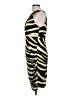 Thalia Sodi Animal Print Yellow Cocktail Dress Size L - photo 5