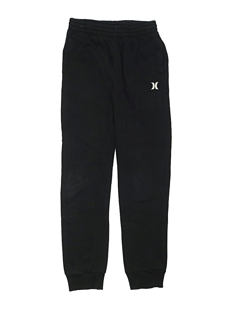 Pre-owned Hurley Kids' Sweatpants In Black