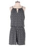 White House Black Market Graphic Black Romper Size M - photo 1