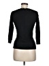 F21 100% Cotton Solid Black Cardigan Size M - photo 2