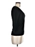F21 100% Cotton Solid Black Cardigan Size M - photo 4