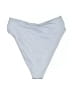 L Space Silver Swimsuit Bottoms Size S - photo 2