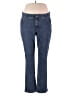 Unbranded Chevron-herringbone Blue Jeans Size 18W - photo 1