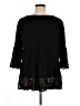 Moa Moa Black 3/4 Sleeve Blouse Size 1X - photo 2