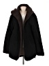 Urban Outfitters 100% Polyester Black Coat Size M - photo 1