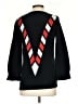 Victor Glemaud Argyle Black Pullover Sweater Size XS - photo 2
