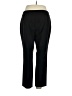 Black Label by Evan Picone Solid Black Dress Pants Size 14 - photo 2