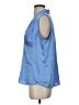 Maison d' Amelie 100% Polyester Blue Sleeveless Blouse Size S - photo 5