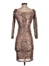 BCBGMAXAZRIA Metallic Brown Cocktail Dress Size XXS - photo 2