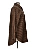 Chico's Chevron-herringbone Brown Long Sleeve Button-Down Shirt Size Lg (2) - photo 4