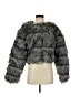 Assorted Brands 100% Polyester Gray Faux Fur Jacket Size S - photo 1