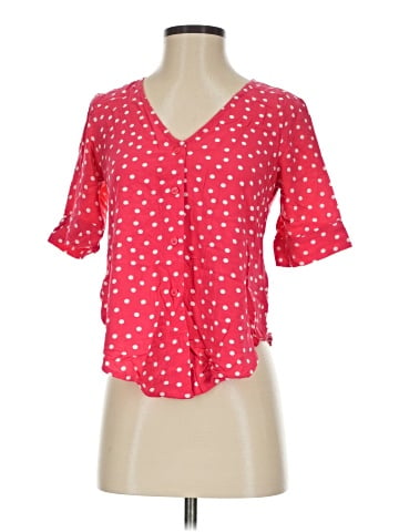 Abercrombie & Fitch Short Sleeve Blouse (view 1)