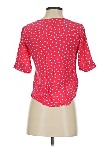 Abercrombie & Fitch Short Sleeve Blouse (view 2)