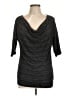 Twenty One Gray 3/4 Sleeve Top Size L - photo 1