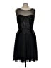 BCBGMAXAZRIA 100% Polyester Black Cocktail Dress Size 12 - photo 1