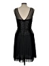 BCBGMAXAZRIA 100% Polyester Black Cocktail Dress Size 12 - photo 2