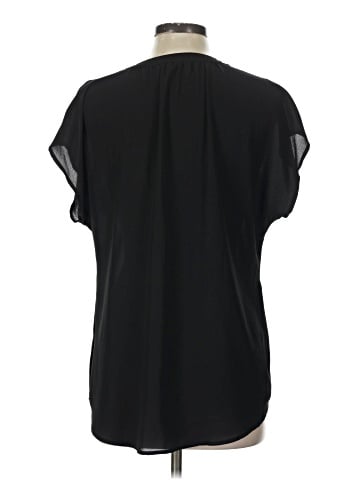 Roz & Ali Short Sleeve Blouse (view 2)