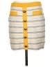 Milly Tweed Yellow Casual Skirt Size S - photo 1