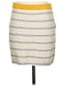 Milly Tweed Yellow Casual Skirt Size S - photo 2