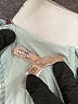 Hutch 100% Polyester Gray Cocktail Dress Size 6 - photo 4