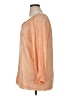 Spense 100% Viscose Orange Long Sleeve Blouse Size XL - photo 5